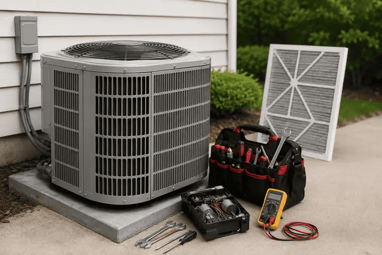 AC replacement vs repair